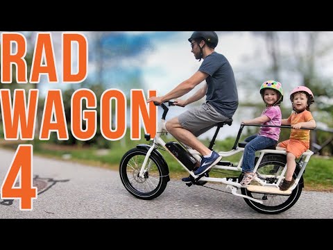 Rad Power RadWagon 4 Review - Cargo eBike for Families!