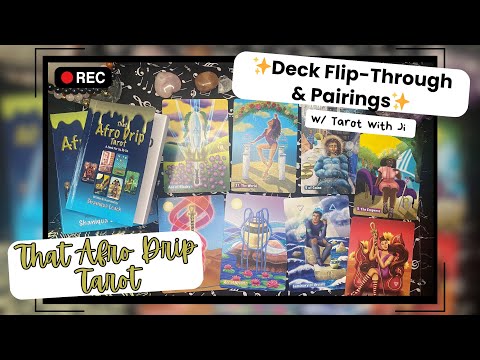 That Afro Drip Tarot✊🏿💛💦“A Deck For Us, By Us”💙✨Walkthrough, First Impressions & Pairings