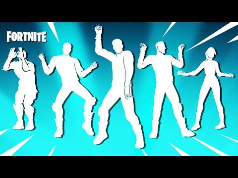 ALL ICON SERIES DANCES & EMOTES IN FORTNITE (Bye Bye Bye , Deep Explorer, What You Want, Get Griddy)