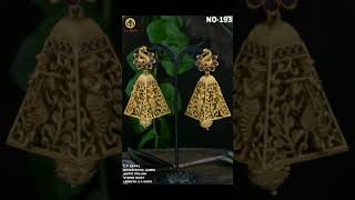 gold jhumka designs with price 2023 jhumka simple gold earrings designs with price #shortsgold #