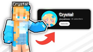 Does Crystal have a secret YouTube Channel?