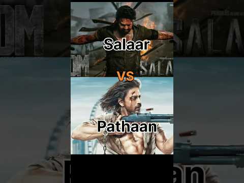 Salaar vs Pathaan 3 Days BOC Comparison || #salaarboxofficecollection #pathaan #prabhas #srk #dunki