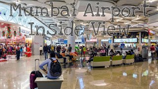 Mumbai Airport Inside View | Airport Food Court View | #shorts | #youtubeshorts | @ExclusiveYograj