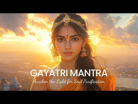 ☀️108 TIMES: Infinite Peace: Gayatri Mantra for Spiritual Harmony 🎵