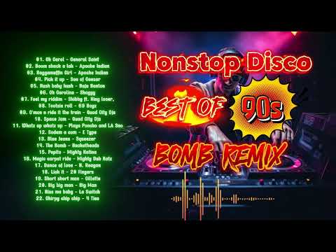 Best of 90's Nonstop Disco Hits BOMB REMIX