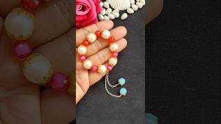 DIY Pearl Bracelet💞#diy#shorts#ytshort#bracelet#pearl#yt