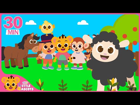 Baa Baa Black Sheep + Five Little Speckled Frogs + more Little Mascots Nursery Rhymes & Kids Songs