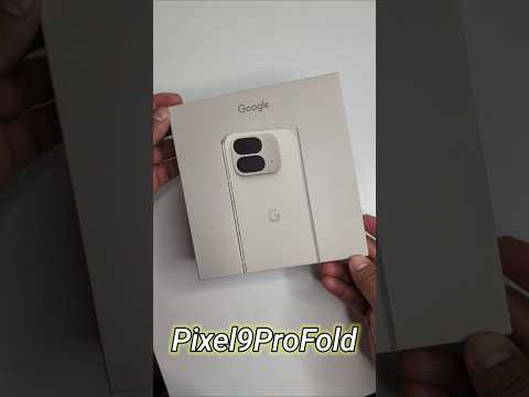 Google Pixel 9 Pro Fold Unboxing #shorts #google #pixel9profold #giftfromgoogle #teampixel