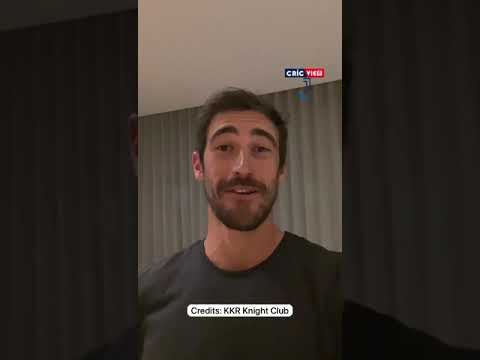 Starc is thrilled to join KKR #mitchellstarc