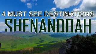 4 Essential Stops in SHENANDOAH NATIONAL PARK [4K]