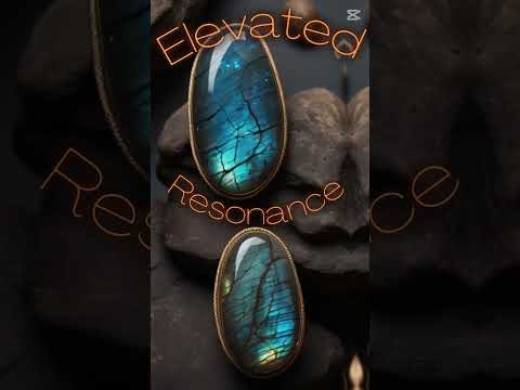 Labradorite: The Stone of Magic  #elevatedresonance #crystals #empoweredcrystals