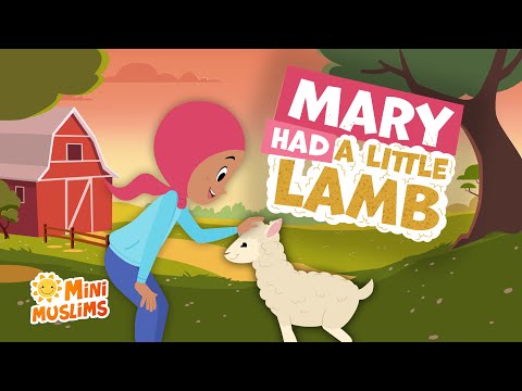 Mary Had a Little Lamb (Eid Song) 🐑 MiniMuslims ☀️