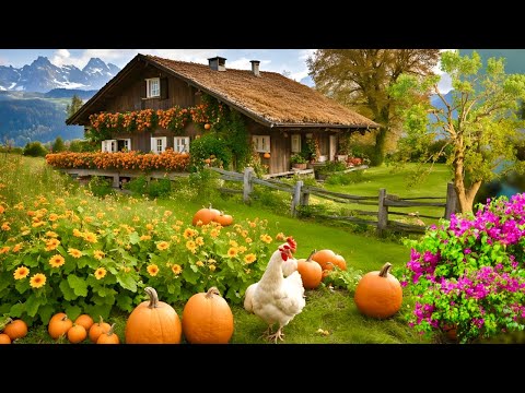 Autumn Vibes in Switzerland Farmhouse🇨🇭Seegräben , Village In SWITZERLAND