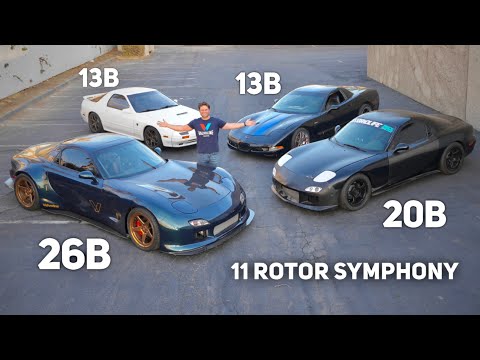 All the Rotaries revving for New Years! Which sounds the best?