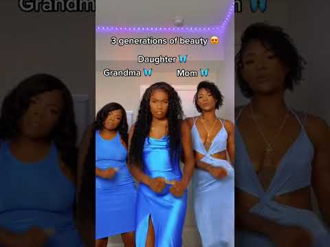 #funnyclips #sister #3generations #mom #grandma #beauty #funny #dancing #melanin #blackgirlmagic