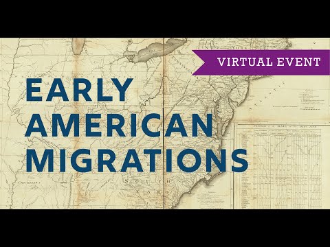 Early American Migrations