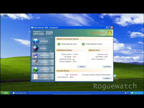 How Perfect Defender 2009 Infects Your Computer