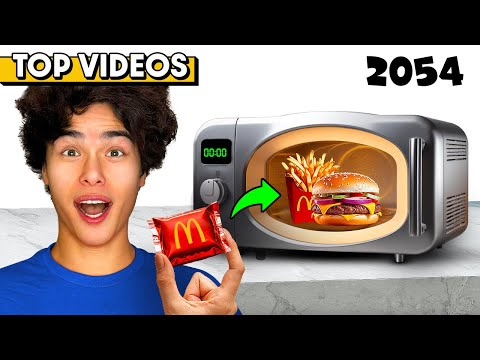 Eating 100 Years of McDonalds (World Edition)! | Stokes Twins