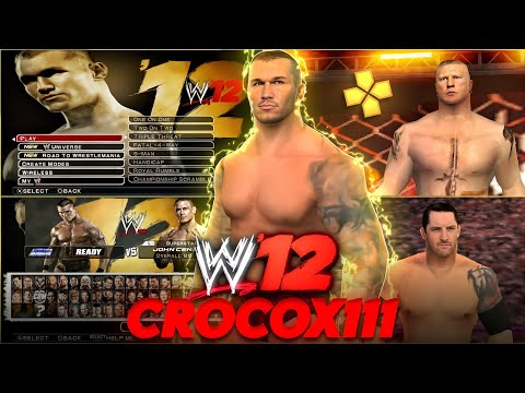 WWE 12 By CrocoX111 Released! [ PSP WWE HIDDEN GEMS SERIES 1 ]