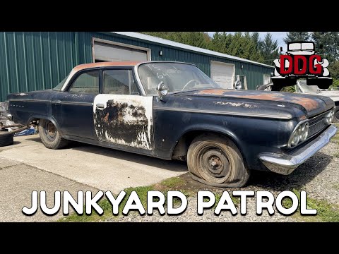 SEIZED SOLID! This 1964 Dodge 880 California Highway Patrol Car Needs Help