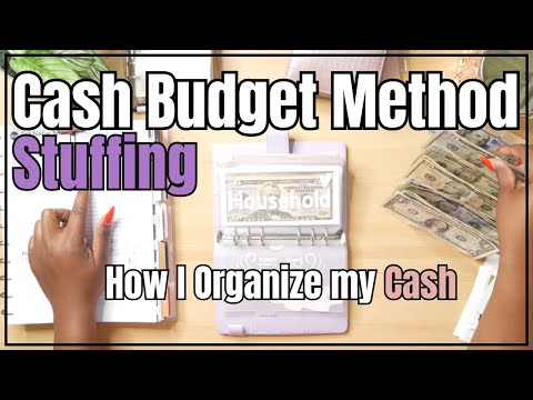 CASH BUDGET METHOD | HOW I ORGANIZE MY MONEY USING CASH