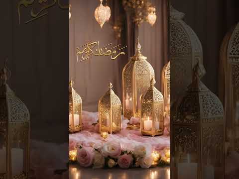 Immerse yourself in the beauty of Ramadan!#RamadanMubarak #design#IslamicArt#4KLoop #RamadanDecor