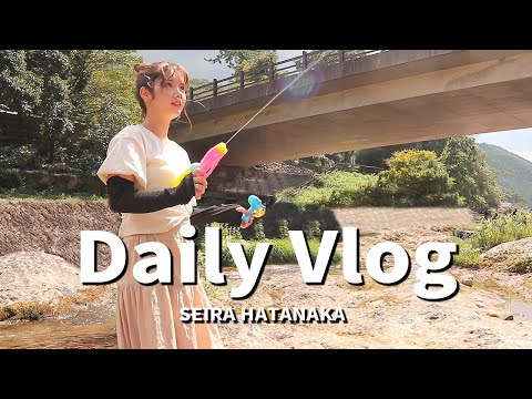 【Vlog】家族のとある休日【川遊び】