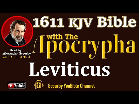 3 ~ New | LEVITICUS KJV  | Audio and Text | by Alexander Scourby | God is Love and Truth.