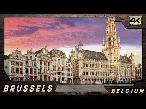 Brussels, Belgium in 4K 🇧🇪 The Best of Belgium’s Capital