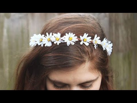 How to make real flower crown 💐🌹