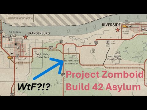 The Waverly Hills Sanatorium in Project Zomboid Build 42