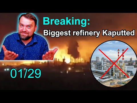 Update from Ukraine | Breaking News: Ukraine Strikes one of the biggest Refineries in Ruzzia