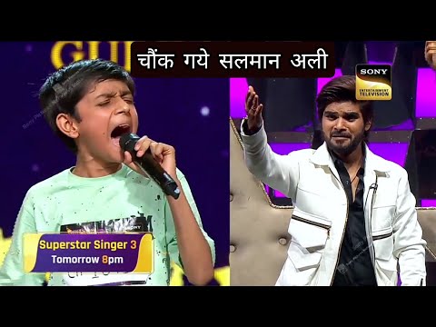 Master Aryan and Salman Ali Superstar Singer Season 3 - Superstar singer 3 Audition 2024 ||