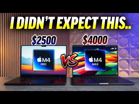 M4 Pro vs M4 Max 16" MacBook Pro - Just save your $1500?!