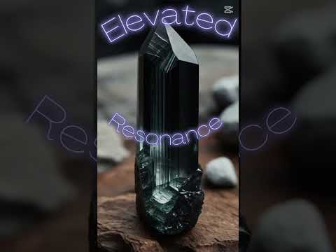 Black Tourmaline – the ultimate protector  #elevatedresonance #crystals #blacktourmaline