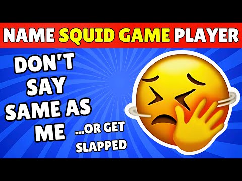 Squid Game 2 Quiz 🦑🔥Avoid Saying Same As ME | Can you Survive In Squid Game?