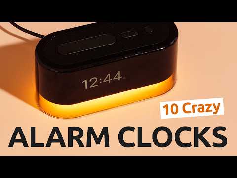 10 Creative Alarm Clocks to Help You Wake Up