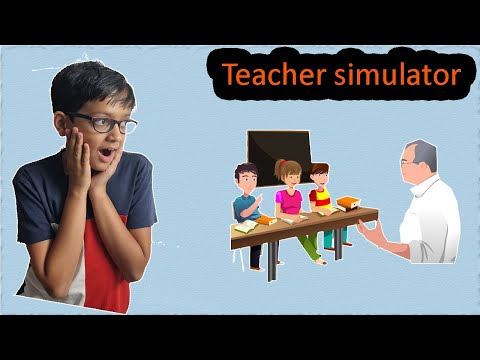 Playing teacher simulator!!! #Teacher