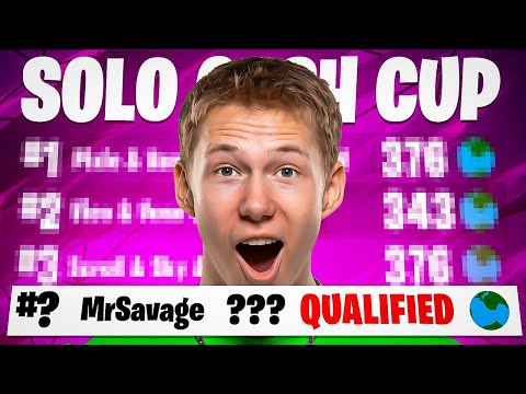 MrSavage Plays Solo Cash Cup Quals!