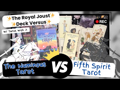 The Numinous Tarot🌈 VS Fifth Spirit Tarot🌿 // BATTLE OF THE QUEER✨DECK VERSUS✨Walkthrough & Review