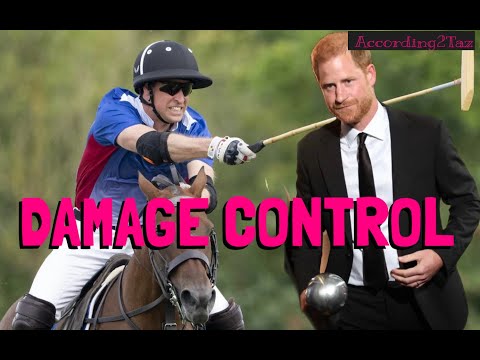 DAMAGE CONTROL - Meghan Has Really Got To Stop Writing His Speeches