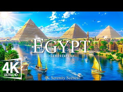 Egypt 4K - The Timeless Mysteries, Majestic Pyramids, and Rich Cultural Heritage of the Nile Valley