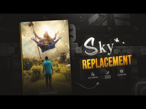 Instagram trending Sky REPLACEMENT reels video Editing | Capcut Tutorials