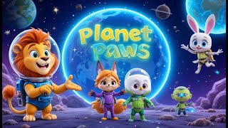 Planet Paws | Space-Exploring Animals Discover Aliens! | Kids Music Video