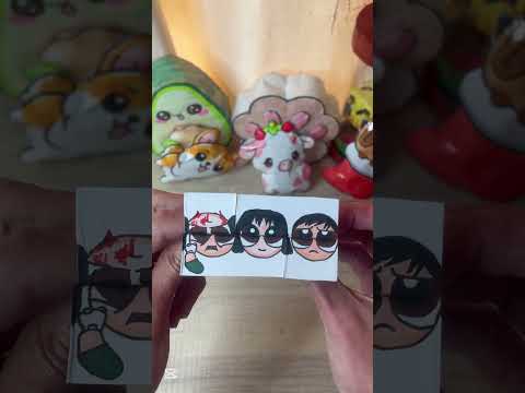 Diy Cute emojis 🦑💚💚 #art #diy #crafts #papercraft #thingstodo #cute #cutecraft