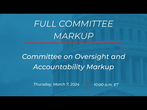 Full Committee Markup