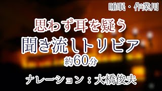 【朗読】信じられない出来事の雑学【聞くトリビア】