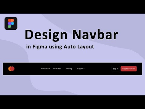 Responsive Menu Navigation bar in Figma - Auto Layout Design Tutorial (2025)