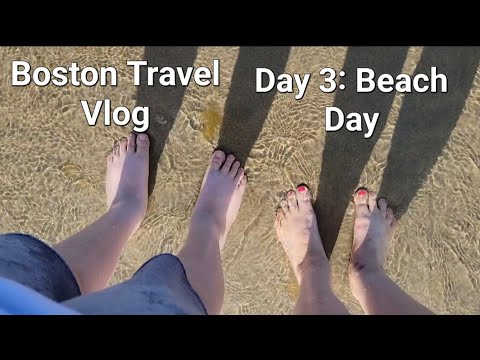 Boston Travel Vlog. Day 3: Beach Day