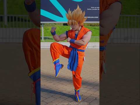 Dragonball Z  Super Saiyan Goku cosplay #shorts #anime